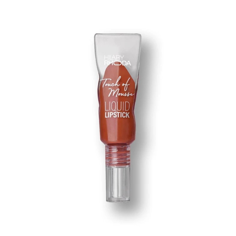 Hilary Rhoda Touch Of Mousse Lipstick | Matte Finish & Long Lasting | Infused with Vitamin E | Weightless & Mousse Finish | Smudge & Waterproof | Vegan - 5ml (Extra Plum - Shade 06) - Thumbnail 4